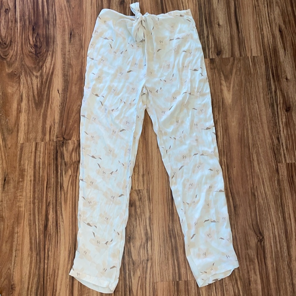 Acacia silk pants small